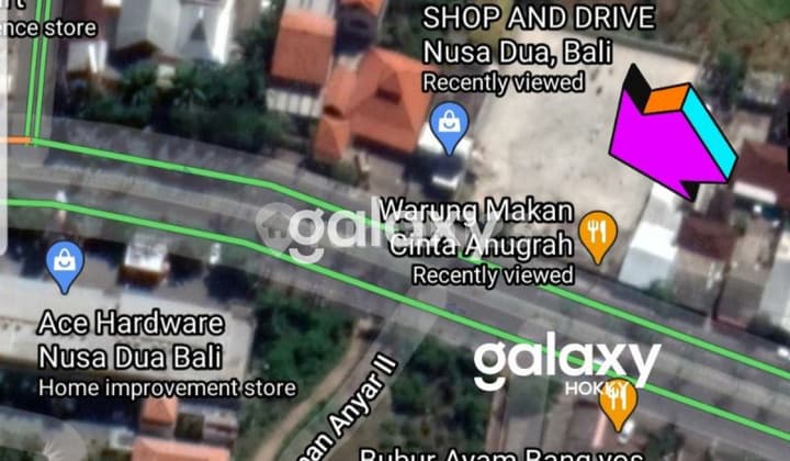 FOR SALE LAND ON BYPASS NGURAH RAI JIMBARAN BADUNG, BALI