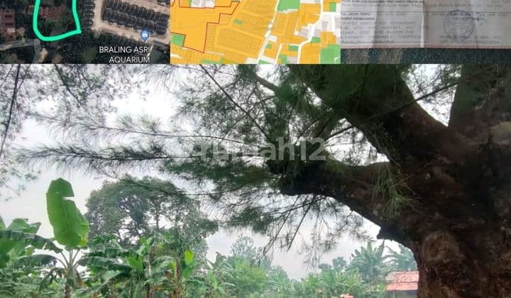 Tanah Darat dengan Area Bebas Banjir