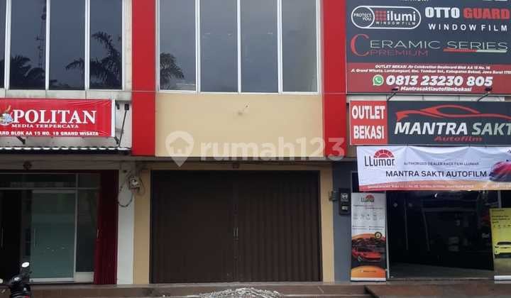 Dijual ruko 2lantai siap pakai grand wisata Dijual ruko 2lantai siap pakai grand wisata