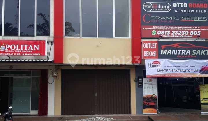 Dijual ruko 2lantai siap pakai grand wisata