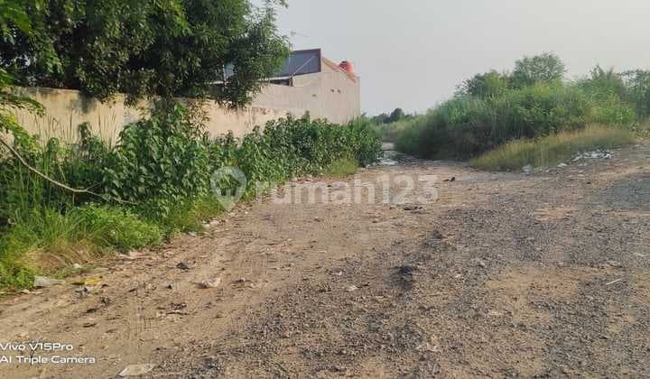 Dijual tanah strategis berada di jalan raya utama Provinsi Pantura Lemah Abang Cikarang Utara