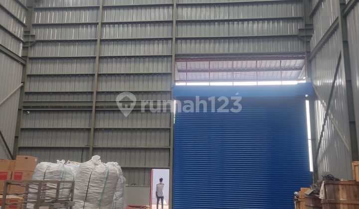 For Rent: Warehouse also suitable for Workshop in Harapan Indah City, Bekasi