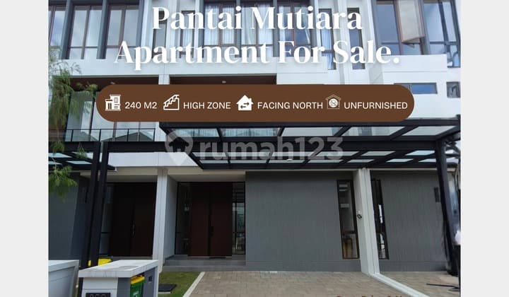 Rumah Unfurnished Pantai Mutiara, Jakarta Utara