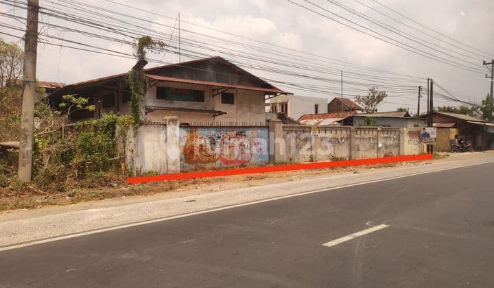 Dijual Cepat Gudang di Natar Lampung sangat Murah lokasi pinggir Jalan dekat ke Bandara Raden intan Lampung