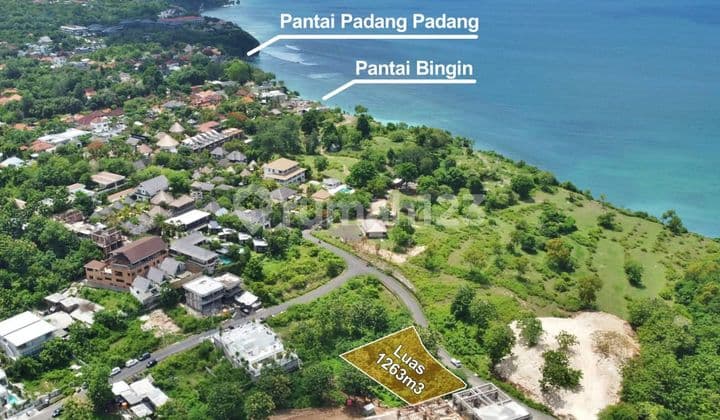 Tanah Ocean View Wisata Pantai Cemongkak Uluwatu Bali Cocok untuk Villa Komersial
