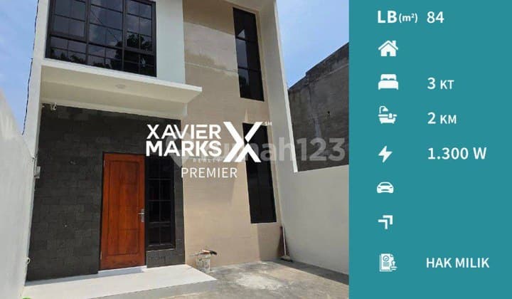 For Sale New House in The Sanata Village, Cemorokandang, Malang City