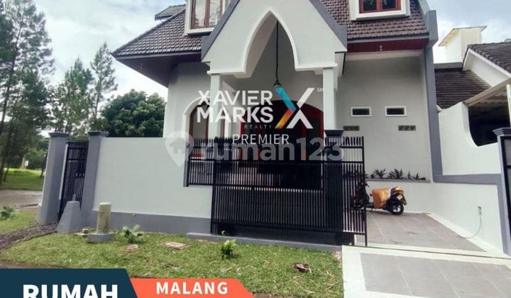 Dijual Rumah Baru Modern & Elegan Posisi Hook di Araya Golf Mlg