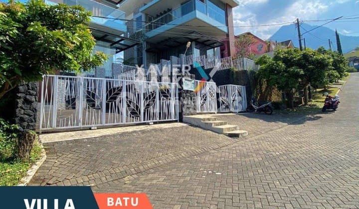 Dijual Villa Luas Furnish Dekat Jatim Park 2 di Junrejo Batu