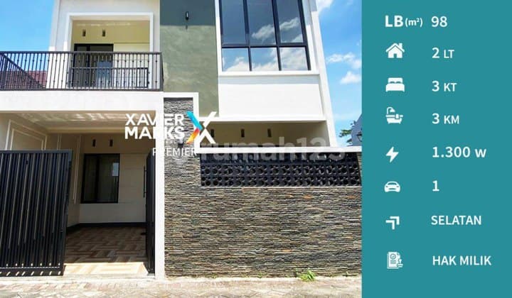 Dijual Rumah Modern Minimalis Dekat Bandara Abd. Saleh, Pakis Mlg