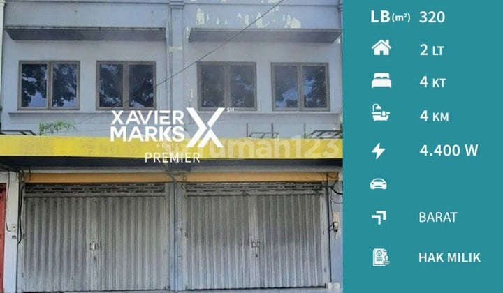 Disewakan Ruko Luas di Poros Jl Raya Sunandar Priyo Sudarmo - Mlg