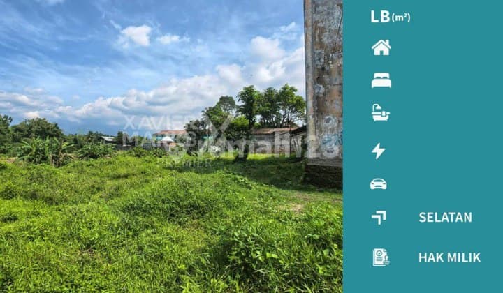 Dijual Murah Tanah Luas di Poros Jalan Raya Mondoroko, Malang