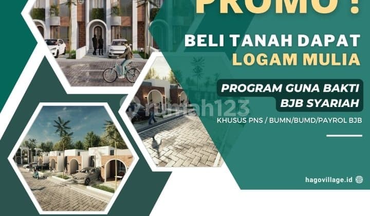 Kok Bisa kavling Bonus All in SHM IMB di Cimahi dekat IKEA Hampir Habis