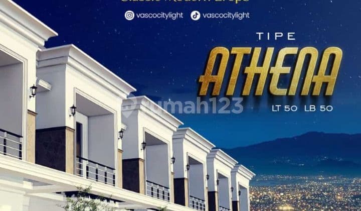 Harga Mulai 310jt Rumah Eropa Cihanjuang Free Shm