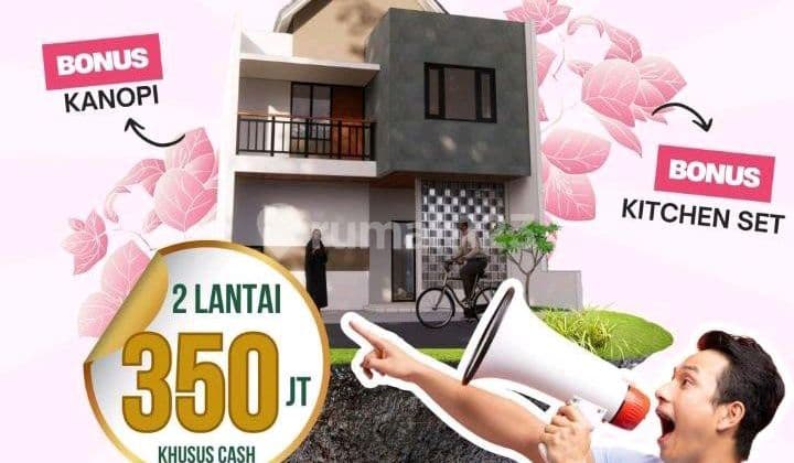 Rumah Minimalis 2 Lantai 350 Dekat Pemkot Cimahi 15 Menit