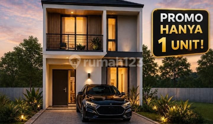 2 Floors, Can Be Plotted First, Area 71m², Permata Cimahi Borma, Freehold Title
