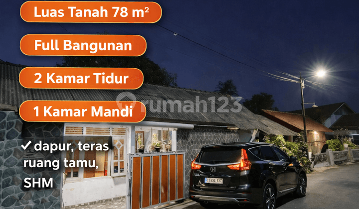 Dijual Rumah Murah di Purwomartani Kalasan - Lingkungan Asri, Akses Jalan Aspal