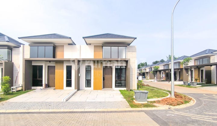 Rumah Hook Siap Huni 6 Menit ke Stasiun Cisauk LT 99 Bebas Banjir J31010
