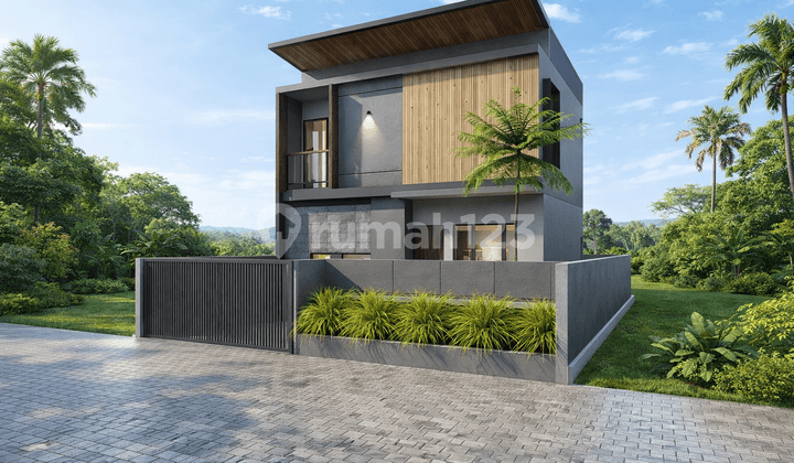 Dijual Rumah Kontemporer di Dekat Pusat Kota
