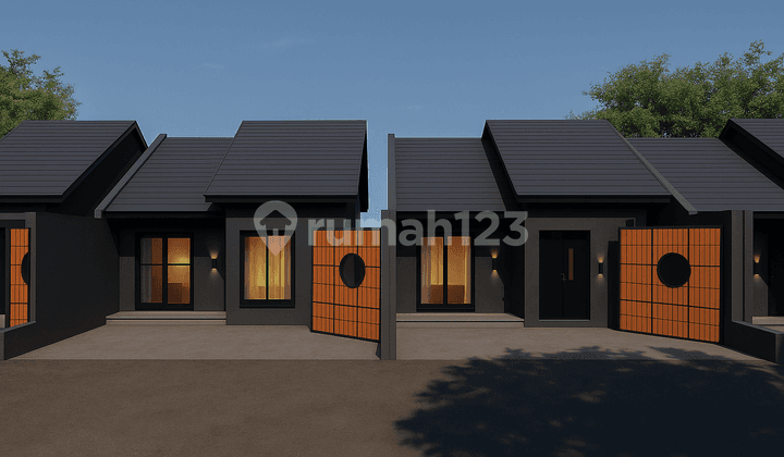 Tempel Sleman,Rumah Japandi Minimalis Type 50