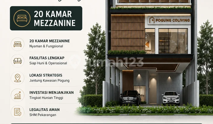 Kost Pogung 3 Lantai Mezanine 20 Kamar