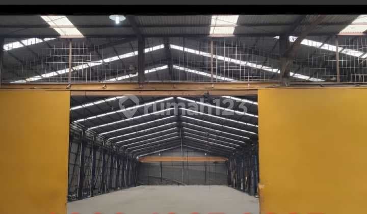 Gudang Cipondoh Dijual Atau Sewakan Luas Tanah 2550 Meter Akses Container Siap Pakai