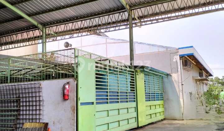 Tanah Kamal Raya Bonus Bangunan Luas 1620 M2 Akses Container 40 Feet Siap Pakai