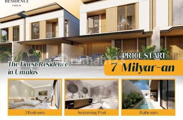 Rumah Cluster Bagus Semi Furnished SHM Lokasi Umalas Bali