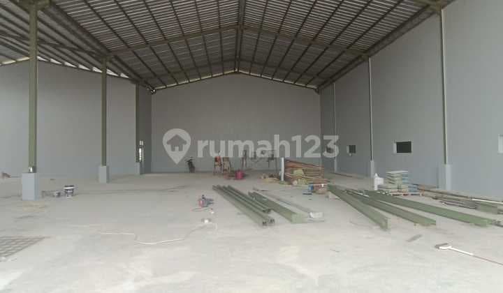 Dijual Gudang Bangunan Baru Siap Pakai Di Paku Haji, Tangerang