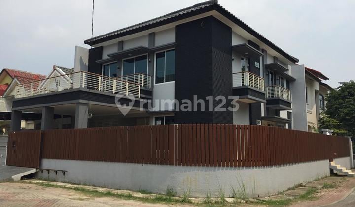Dijual Rumah Hoek Brand New 2 Lantai Di Taman Surya