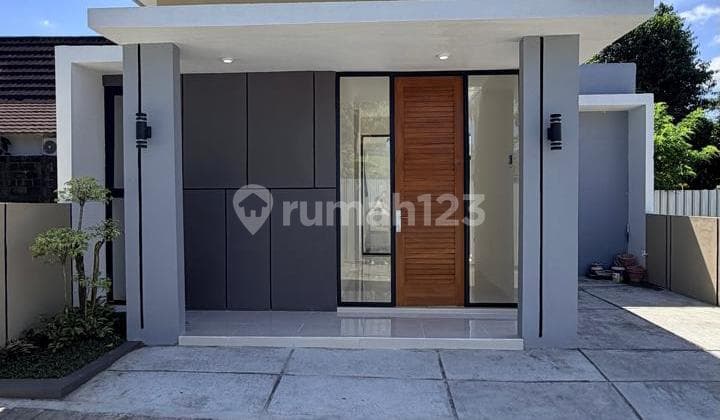 Rumah Baru Cantik Limasan Modern di Purwomartani Kalasan Sleman Dekat Kampus Unriyo Jalan