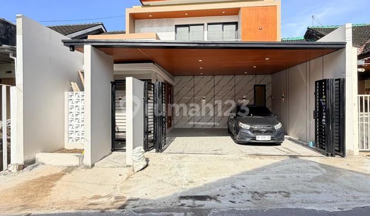 Rumah Mewah Kontemporer Modern 2 Lantai dengan Tanah Luas - Semi Furnished di Purwomartani Kalasan Sleman Dekat Swalayan Pamela 7