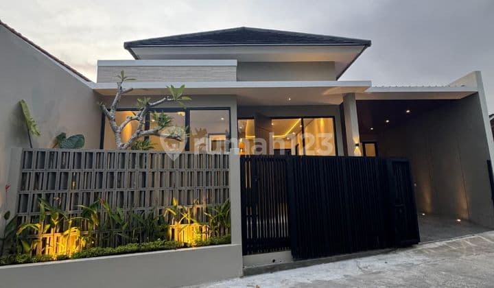 Rumah Baru Limasan Modern Kontemporer di Purwomartani Kalasan Sleman Dekat Perumahan Pertamina Yogyakarta