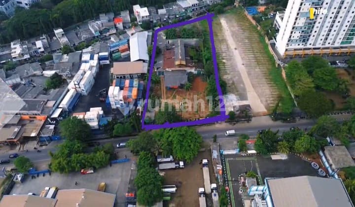 kavling pegangsaan dua kelapa gading area komersil 2.660m pinggir jalan raya
