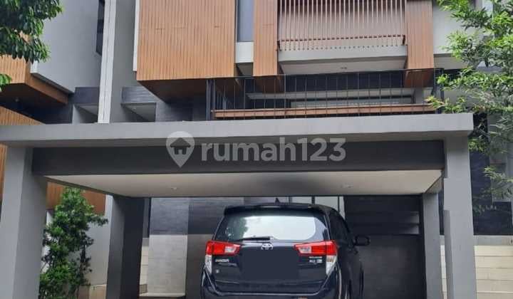 Cheapest For Sale Loss, Contemporary Tropical Style House With Attic Room In Greenwich Bsd