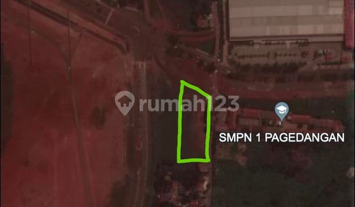 Dijual tanah komersil di CBD BSD, posisi hoek, dekat QBIG dan sekolah IPEKA