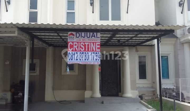 For sale, neat house ready to occupy in Banjar Wijaya Pinewood Cluster, Alden.