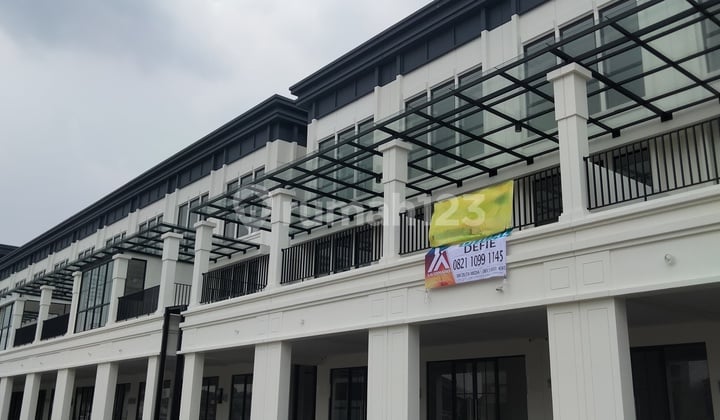 ‼️ Jual Ruko 3 Lantai Double Facade & Balcony ‼️ Hudson - Gading Serpong