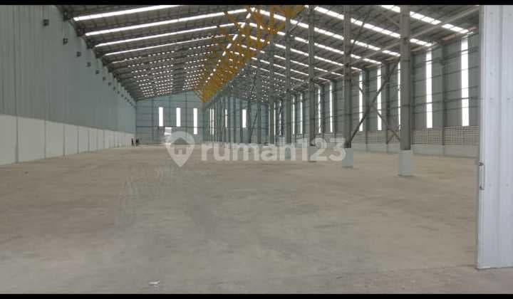 Di Sewakan Gudang Lokasi Strategis di Kawasan Industri Gkbi, Kuta Bumi, Sepatan, Tangerang.