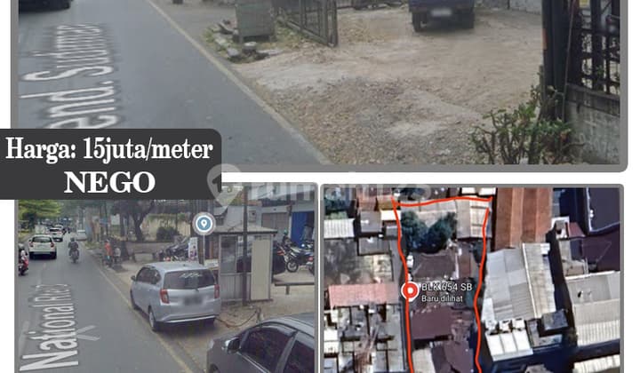 For Sale Commercial Building Land Price Calculation On Main Road Jendral Sudirman Street Bandung Suitable For All Types Of Business