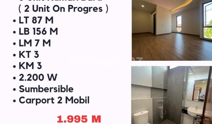 Rumah Baru Siap Huni di Pajajaran Kota Bandung,Lokasi Strategis Dekat Tol,Mall,Sekolahan Harga Terbaik