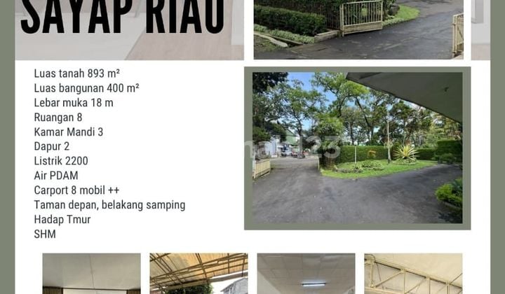 TRANSLATION: For Rent: Commercial Property on Mainroad, Central Bandung, Suitable for Café, Restaurant, Coffee Shop.