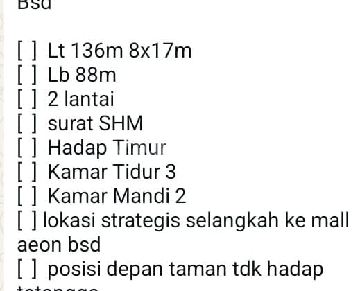 Jual Rumah (2.450 Milyar)Perumahan Icon, BSD