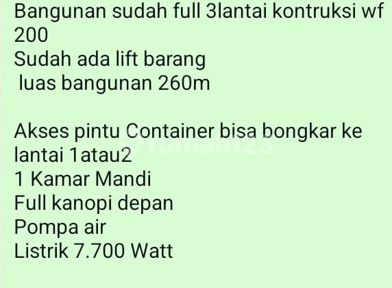 Sewa Gudang (150 Juta) dan Jual (2.3 Milyard) Pergudangan Aeropolis. Tangerang