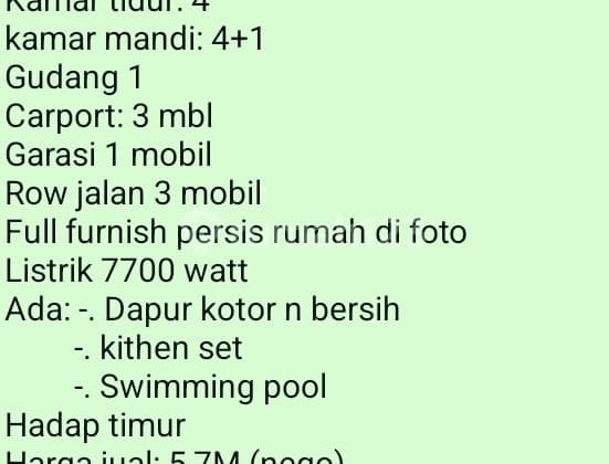 Sewa Rumah (200 Juta) dan Jual (6 Milyard) di Alam Sutera Bagus