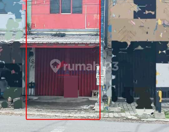 Ruko Komersial Lokasi Emas Poros Jalan & Dekat Kampus, Nilai Investasi Tinggi
