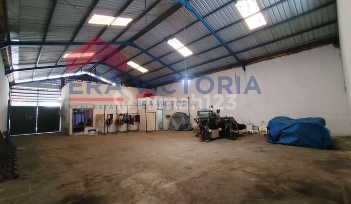 Gudang Strategis Dekat Exit Tol & Bandara Abd. Saleh Akses Jalan Lebar