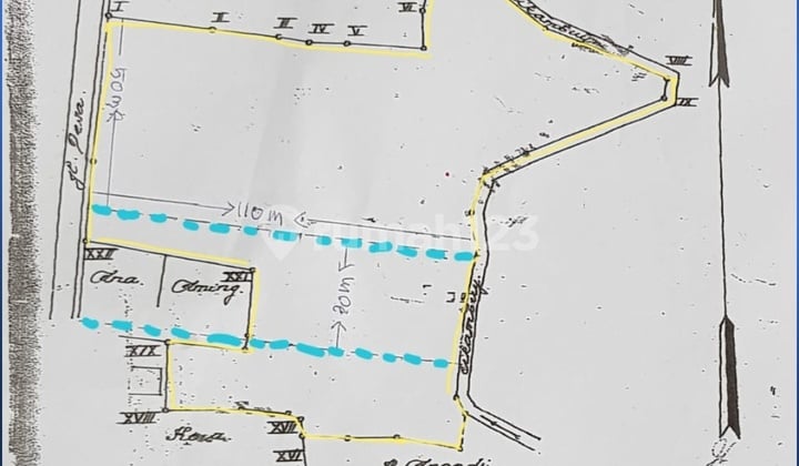 Dijual tanah padat kebun, bagus, strategis utk investasi. Lokasi kopo Katapang belakang Borma. Kedepannya akan menjadi mainroad akses keluar pintu tol. Sudah dibenteng dan sudah SHM.