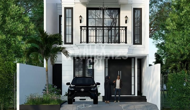 Dijual Rumah Baru Pejaten, Dekat Kampus Unas Jaksel