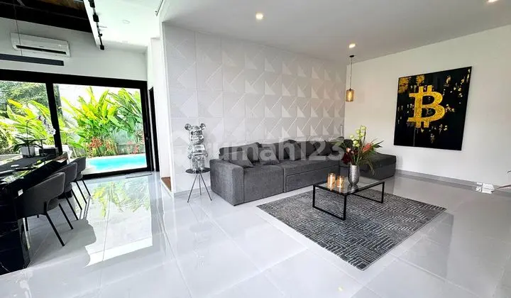 Id:h-125 Disewakan Leasehold Villa Tumbak Bayuh Canggu Bali