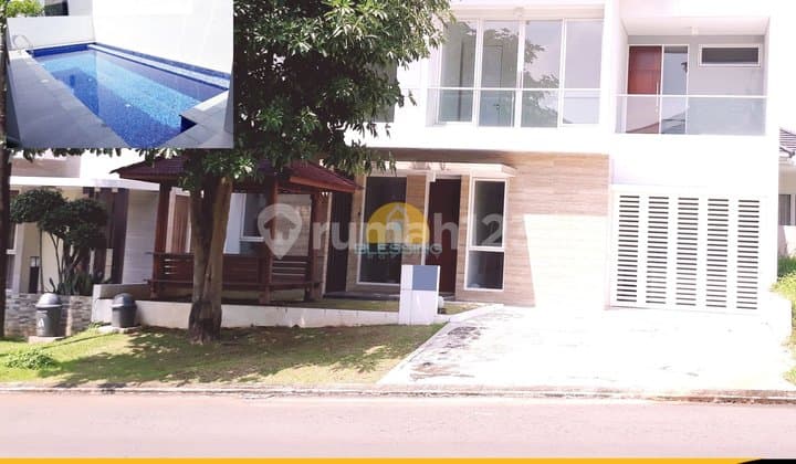 Rumah Mewah Private Pool Cluster Ivy Park Bsb Semarang Dpn Danau